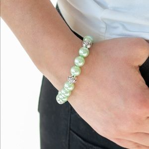 Green Bracelet - Rosy Radiance